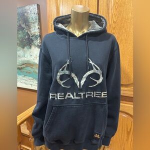 Realtree Navy Blue Hoodie for Men